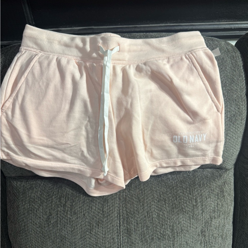 Old Navy Pink Athletic Shorts Relaxed Fit